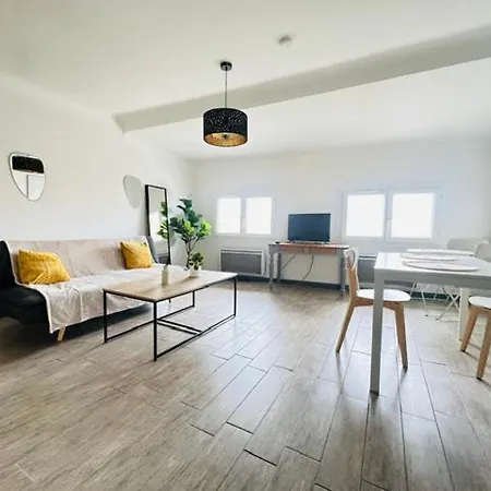 Grand T2 50m2 Centre, Vue Sur Cathédrale Narbona